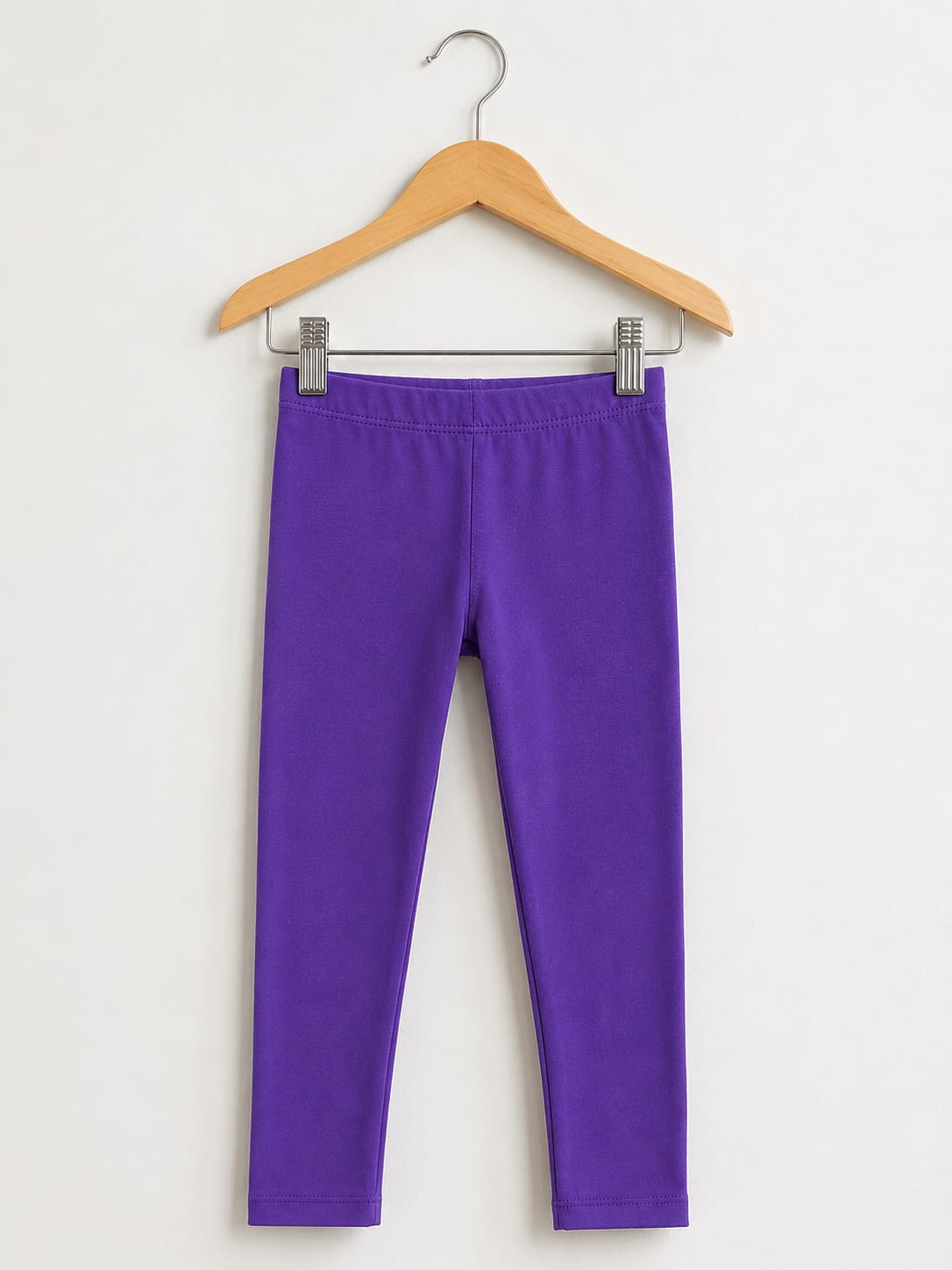 Purple Light Weight Soft Fabric Girls Tight