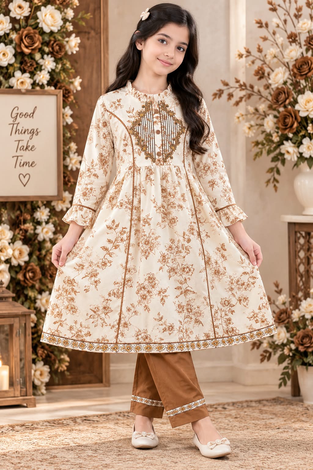 Falalen Shalwar Kamees for Girls