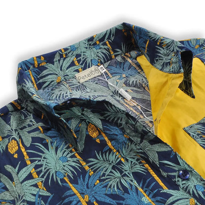 Cotton Short Sleeve Printed Shirt and Shorts Clothing Set