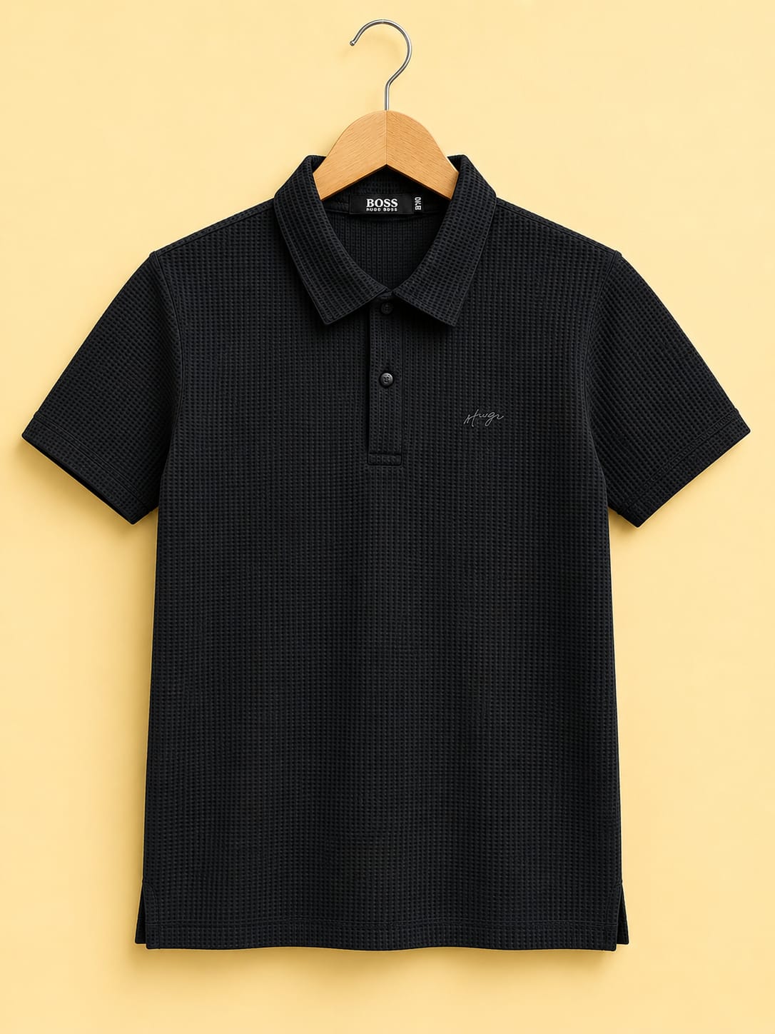 Boss Soft Fabric Black T Shirt for Boys