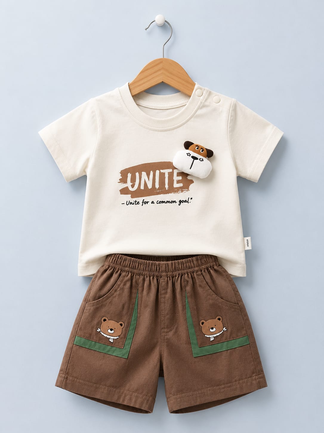 Adorable baby outfit featuring soft, comfortable fabrics perfect for your little one