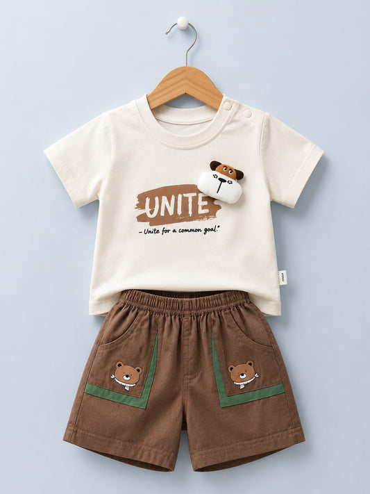 Adorable baby outfit featuring soft, comfortable fabrics perfect for your little one