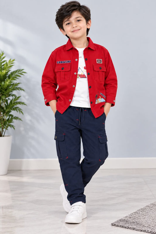 Import Quality Soft & Comfotable Full Sleeves Double Shirt with Cotton Pant