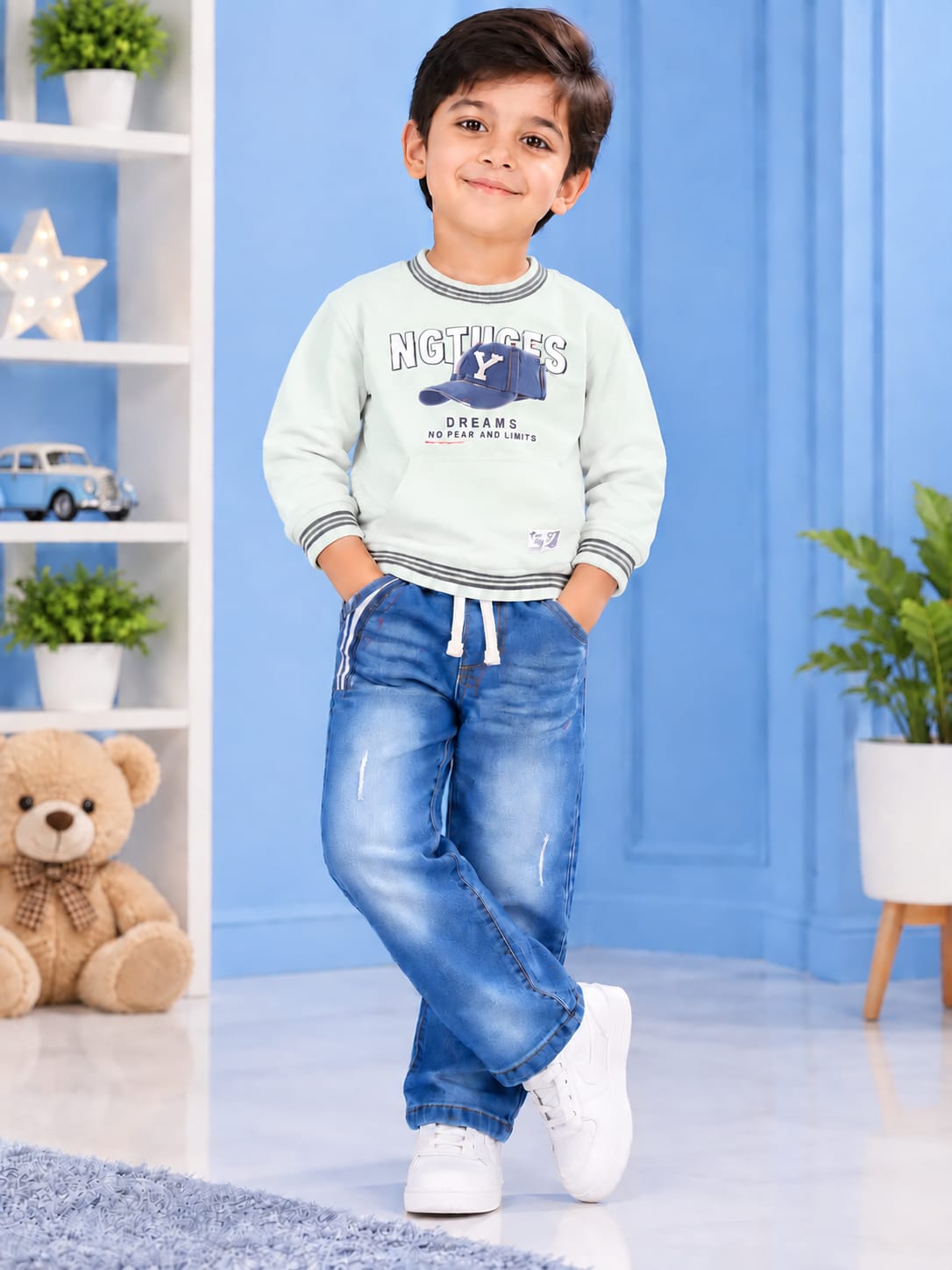 Import Quality Soft & Comfotable Full Sleeves Shirt with Jeans