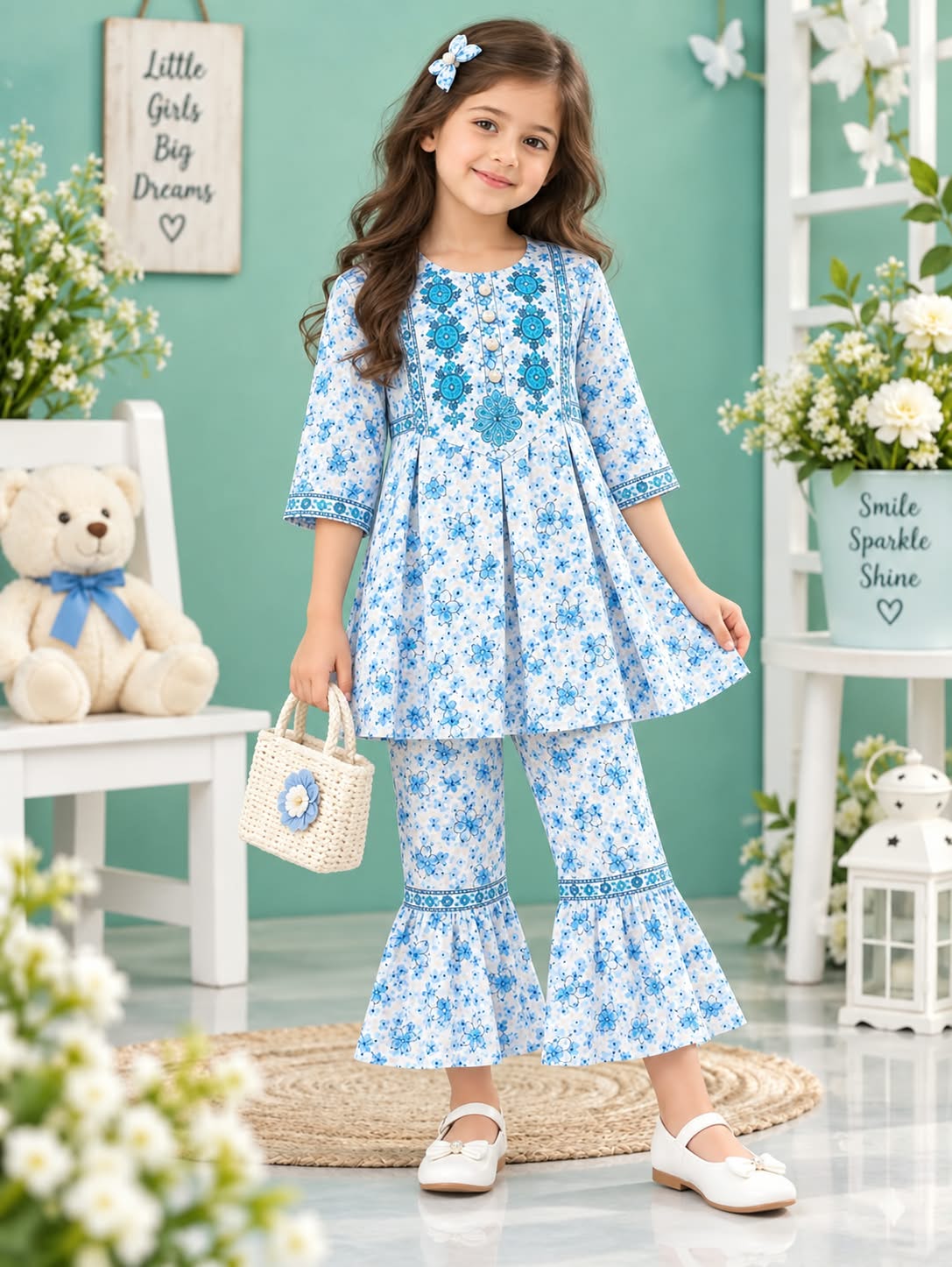 Falalen Shalwar Kamees for Girls
