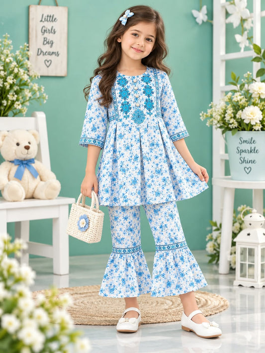 Falalen Shalwar Kamees for Girls